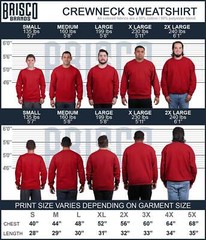 Eight Seconds Country Bull Riding Cowboy Gift Men’s Long Sleeve Crew Sweatshirt