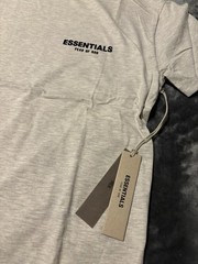 NWT Fear of God Essentials Light Oatmeal T-Shirt Size XS 100% Authentic✅
