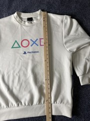 PlayStation x GU Collaboration White Sweatshirt from Japan (US SELLER) Small