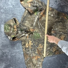 Kings Camo Hoodie Mens 3XL Camoflauge Realtree Full Zip Fleece Hunting