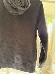 Black Stussy Hoodie With Bars Logo