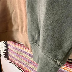 O’Neill two tone (Khaki and Brown) Color Block Hoodie