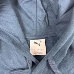 Men’s Puma Hoodie Hoody Hooded Sweatshirt Jumper Pullover Blue Large