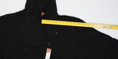 Hanes Hoodie Mens Large Black Originals Pullover Fleece Sweatshirt Pocket