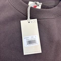 New Balance Made in USA Core Crewneck Sweatshirt SZ Small Dk Brown-red