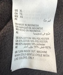 Mode of One MEN’S Jet Gray Destination Nowhere Hoodie Fleece Wall Sz. XL NWT