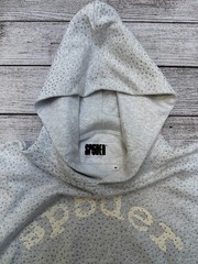 *BRAND NEW* Spider Worldwide Rhinestone “Grey” Hoodie – FREE Shipping (Size M)