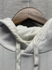 Under Armour Rival Fleece Hoodie Mens M White Athletic Gym Training Loose Fit