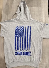 USSF US Space Force “Always Above” Hoodie / Hooded Sweatshirt – Sz S / Small NWT
