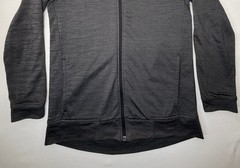 Russell Men’s Hoodie Full Zip Lightweight Front Pockets Size Medium Dark Grey