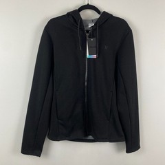 Hurley Exist Icon Bonded Fleece Zip Up Hoodie Black US Mens Small