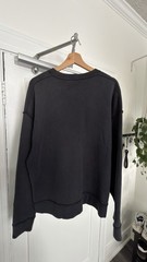 Nike Dri-FIT Men’s L Black Fleece Crewneck Pullover Sweatshirt Logo