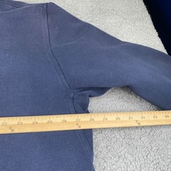 L.L. Bean Katahdin Iron Works Hoodie Men 2XLT Blue Sherpa Lined Full Zip Outdoor