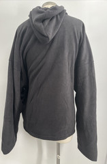 Yeezy Gap Men’s Black Polar Fleece Padded Hoodie Engineered by Balenciaga Dove L