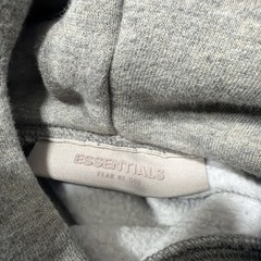 Fear Of God Essentials Hoodie “dark Oatmeal” Grey | Men’s Size XXS