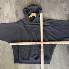 Kanye West × Yeezy Season SHMG All Day So Help Me God Fleece Hoodie Sz 2 L/XL