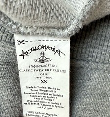Vivienne Westwood Classic Sweatshirt XS Grey Anglomania Heritage Orb Jumper