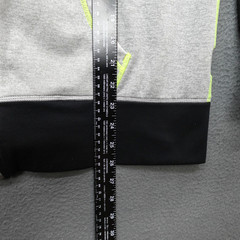 Nike Just Do It Therma Fit Hoodie Sweatshirt Men XL Full Zip Gray Fleece Workout