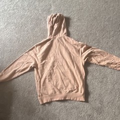 Nike Teens XS Pink Pullover Fleece Hoodie Cotton Blend Kangaroo Pocket
