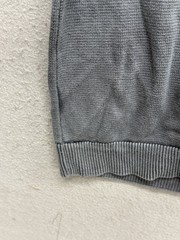 Buck Mason Sweatshirt Mens XL Blue Waffle Knit Crewneck Sweater 100% Cotton