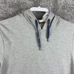 Triple Five Soul NYC Hoodie Shirt Youth Medium Gray Short Sleeves Athletic