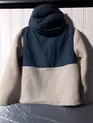 Hurley Men’s Long Sleeve Half Zip Sherpa Anorak Hoodie Small
