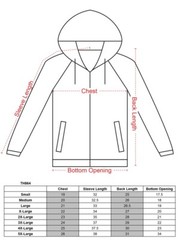 Victorious Men’s Raglan Light Weight Zip Down Hoodie Fitness Sweater-TH864-A4G