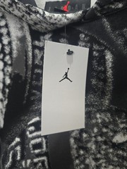 Air Jordan MVP 6 Rings Print AOP Pullover Hoodie NWT Mens Size XL HF9307-045 Blk
