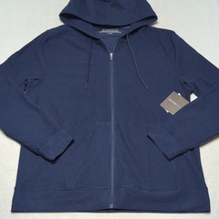 NEW Beyond Yoga Freefit Mens Full Zip Hoodie Navy Blue Size XL