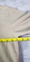 Goodfellow & Co Men’s Polar Fleece Half Zip Sweatshirt, Tan Size Medium