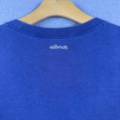 Allbirds Men’s R&R Crewneck Sweatshirt Cotton Blend Blue Size L Sustainable