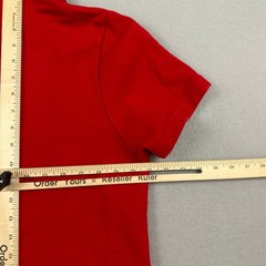 Billionaire Boys Club Hoodie Men Large Red Short Sleeve Curved Hem Pullover L