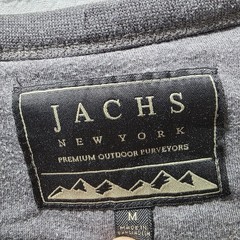 JACHS New York Men’s Gray Crew Neck Pullover Sweatshirt Medium Bangladesh