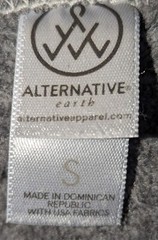 Alternative Earth Teens’ Gray Crew Neck Tuscola School Sweatshirt -Size S