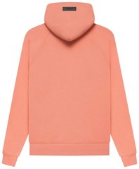 Fear of God Essentials Hoodie ‘Coral’ S Size Oversized Loose Hoodie NWT