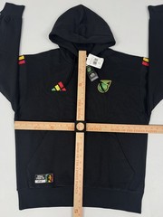 Adidas Jamaica x Bob Marley DNA Fleece Hoodie Men’s Black Soccer JY5216