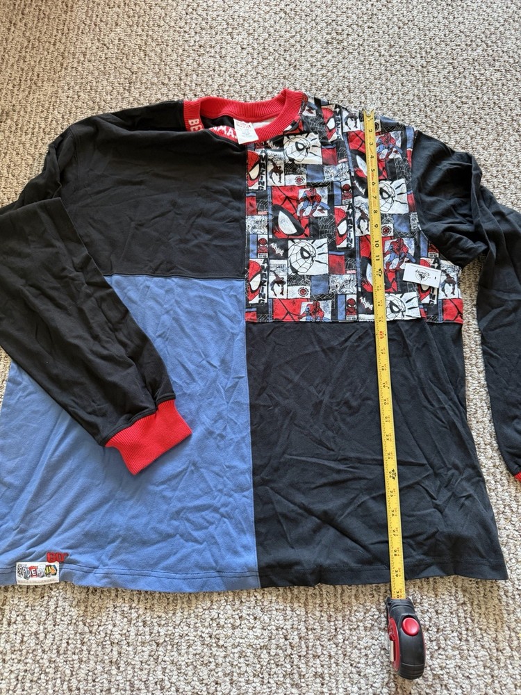 Spider-Man 60th Anniversary Long Sleeve T-Shirt for Adults XXL by Ashley