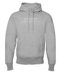 Ocean Rebel Designer Sustainable Relaxed Hoodie Heather Gray Sweatshirt Size XS