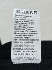 VIVIENNE WESTWOOD Sweatshirt ANGLOMANIA Big Orb Logo Black Men’s Size XS