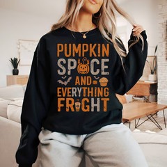Pumpkin Spice Sweatshirt Fall Autumn Drink Lover Cozy Unisex Adult