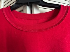 Hanes Unisex Ecosmart Crewneck Sweatshirt – 0P160 – 2XL DEEP RED 50%Cot./50%Poly