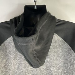 Champion Duo Dry Men’s Hoodie Sweatshirt Gray XXL Fleece Raglan Sleeves Pullover