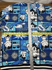 VTG Mighty Atom Astro Boy @Tezuka Productions Long Sleeve Zip Hoodie XL 180/1008