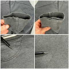 Vintage Nike Sweatshirt Mens Extra Large Grey Big Center Swoosh Stitched 1990s 1