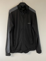 Boohoo Sweater Mens Medium Sweatshirt Black Full Zip Pullover N216