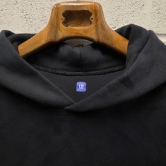 Yeezy YZY Yzy Gap Black Hoodie Men’s M Medium 24×27 Heavy Weight