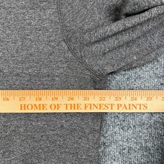 Vince Hoodie Mens L Gray Slim Fit Cotton Rayon Blend Pullover Sweatshirt Soft