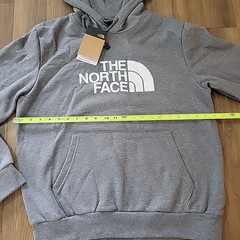 NWT The North Face Mens Half Dome Pullover Hoodie Light Gray Heather Size Medium