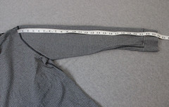 Lands End Hoodie Mens Medium (38-40) Striped 100% Cotton Drawstring