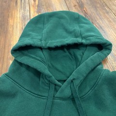 Nike Sportswear Club Fleece Hoodie Forest Green Embroidered Swoosh Mens Large L